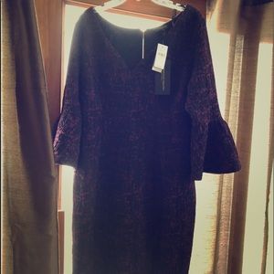 Brand new Christian Soriano bell sleeve dress 16